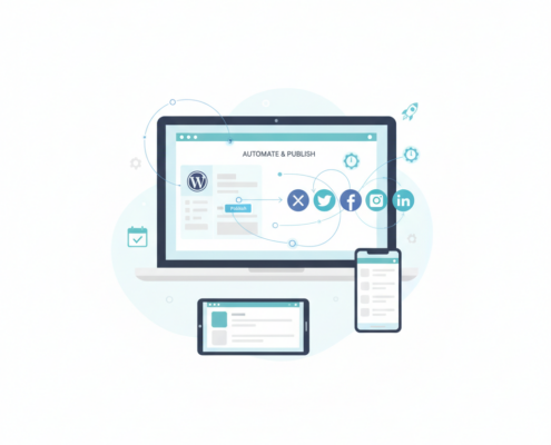 Automātiskas sociālo tīklu publicēšanas piemērs ar WordPress autopostingu